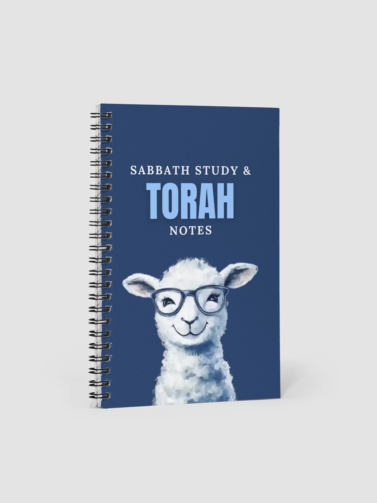 Smiling Sheep Spiral Notebook product image (1)