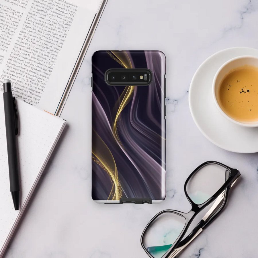 Golden Flow Samsung® Tough Case product image (56)