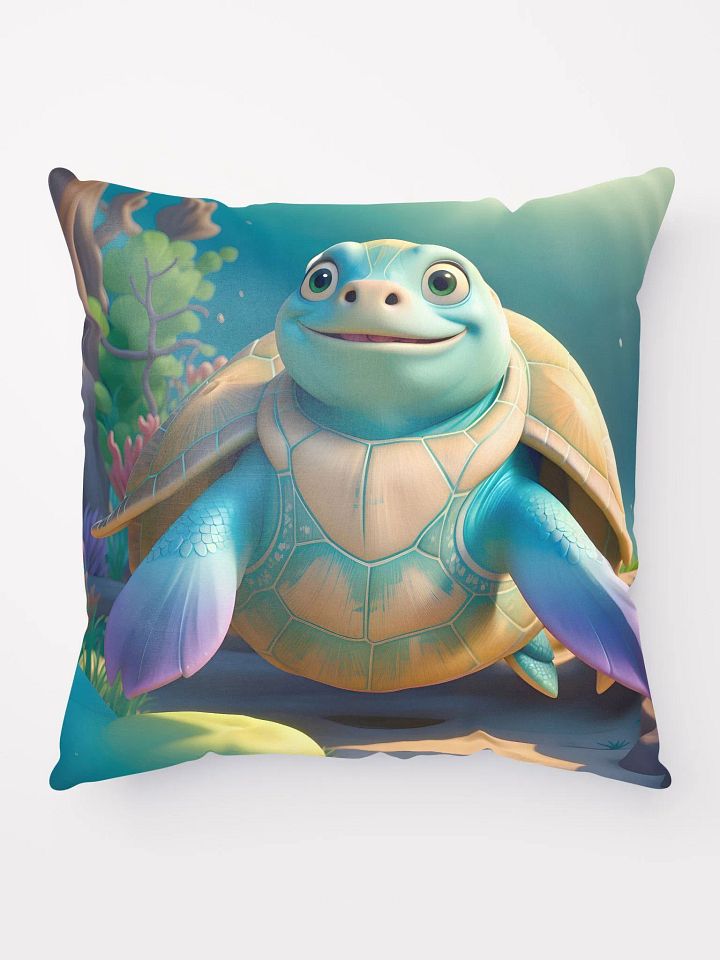 Endangered Species - Mexico - Sea Turtle All-Over Print Pillow product image (1)