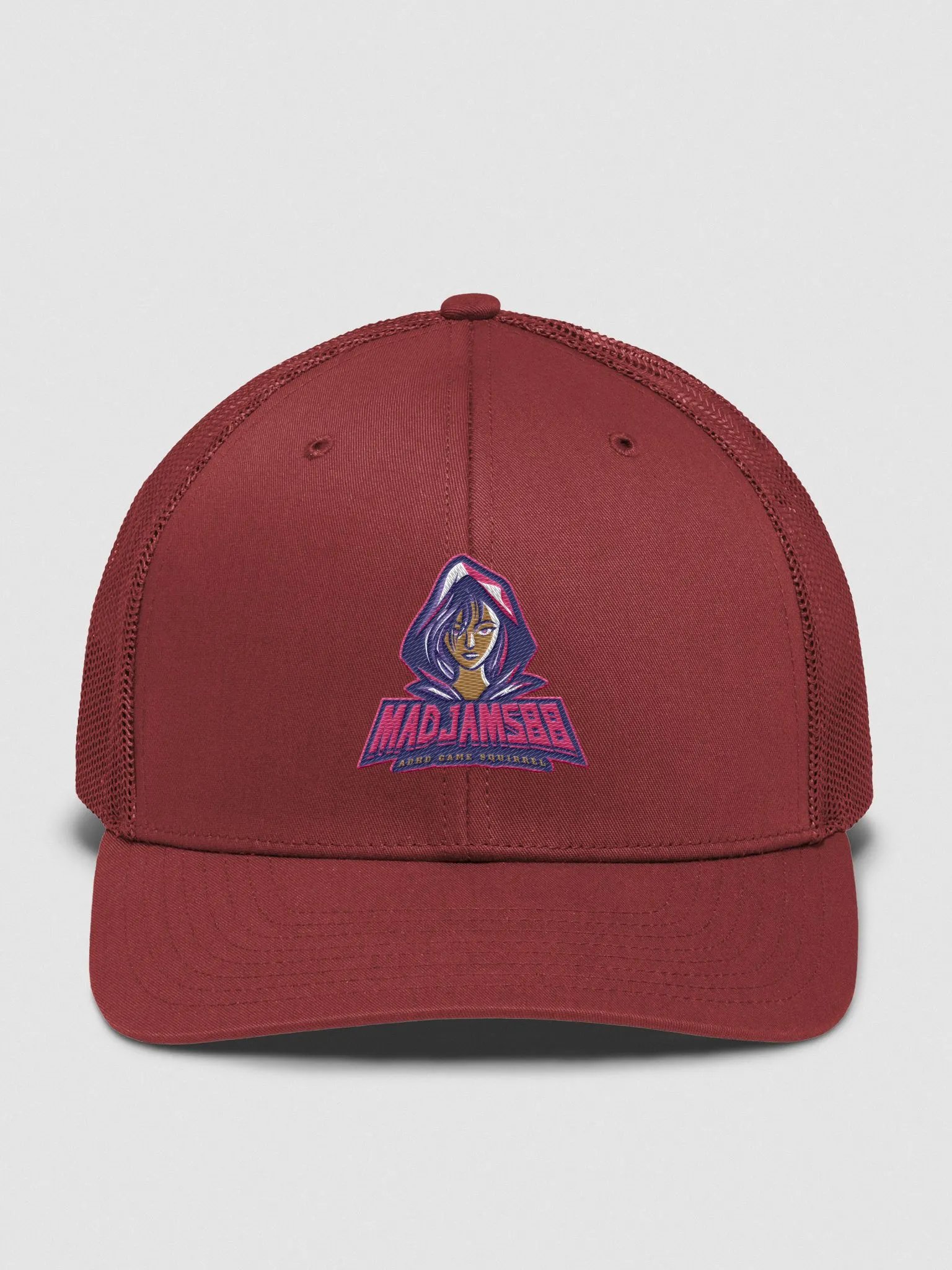 Madjams88 logo trucker hat product image (1)