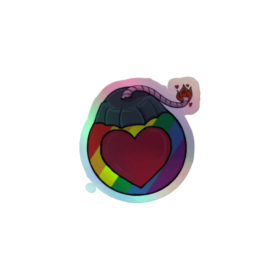 Love Bomb Sticker product image (1)