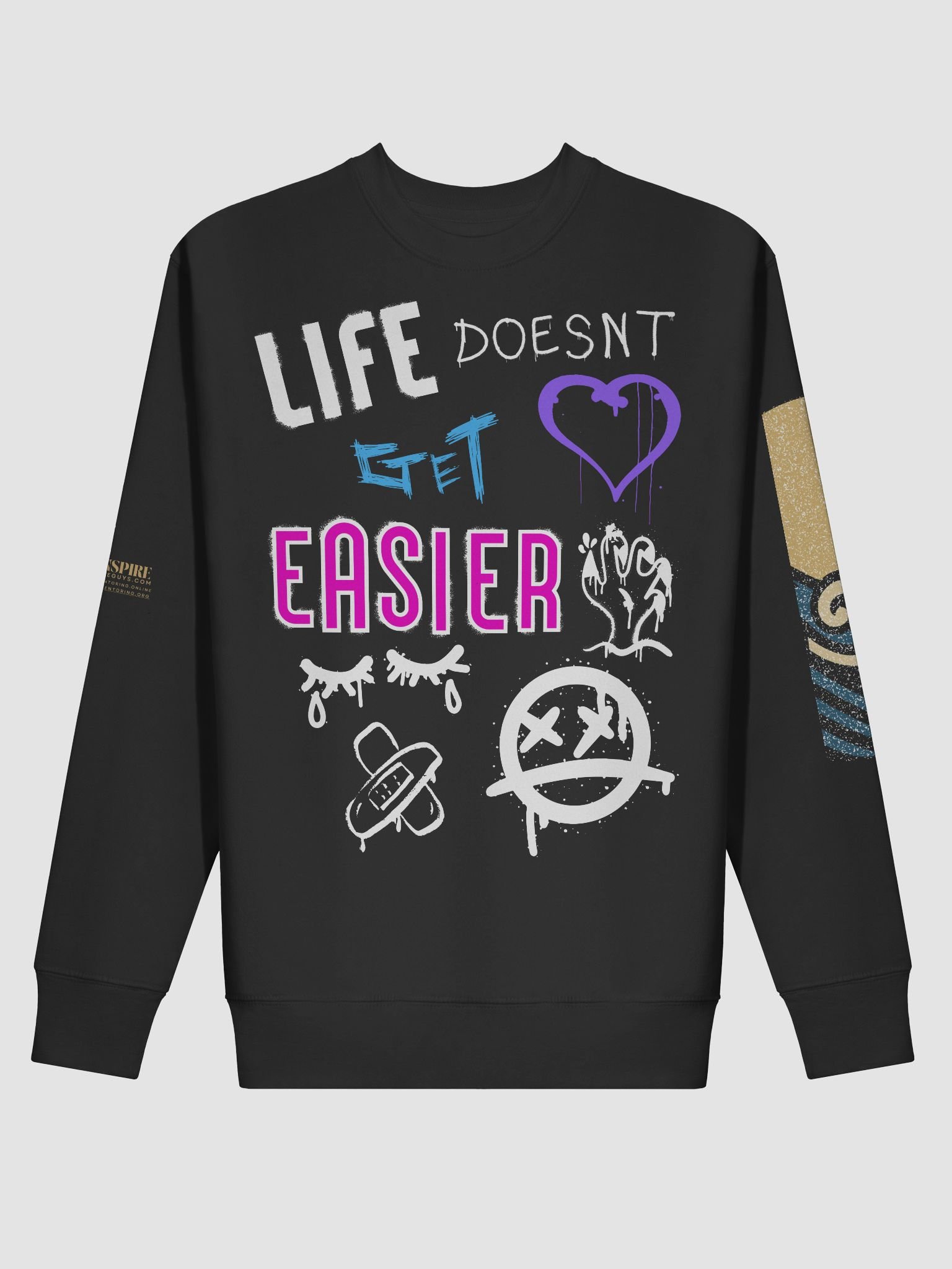 Strength Sweater – 40 Years Edition whiteout product image (2)