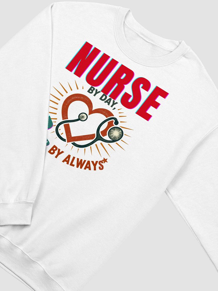 Nurse by Day, Dad by Always Crewneck Sweatshirt product image (13)