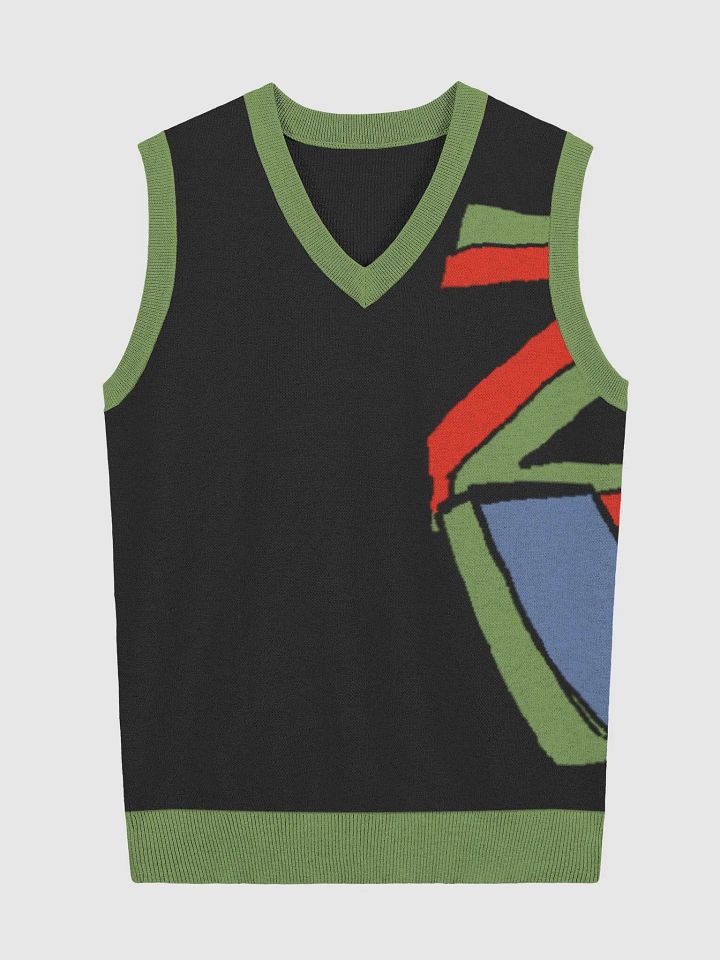 ZCW Knitted V-Neck Vest product image (1)