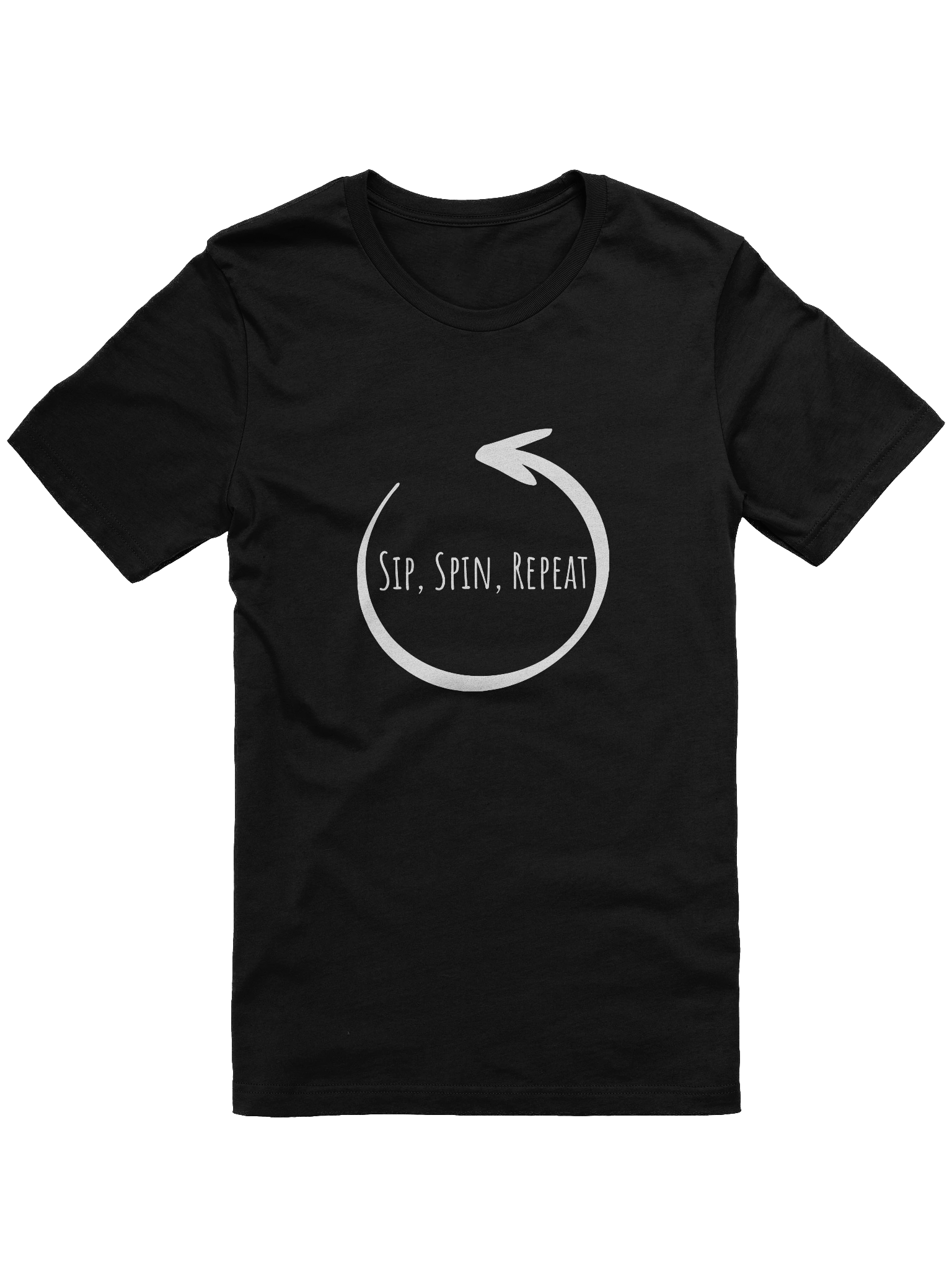 Sip, Spin, Repeat Tee product image (1)