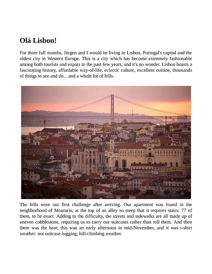 Lisbon TRAVEL GUIDE eBOOK product image (2)