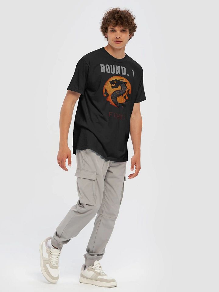 Round One - Fight Thematic Game Heavyweight T-Shirt product image (2)