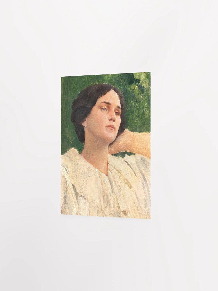 "The Artist's Wife (Isa Ruston)" by Adolf Hirémy-Hirschl Poster product image (5)