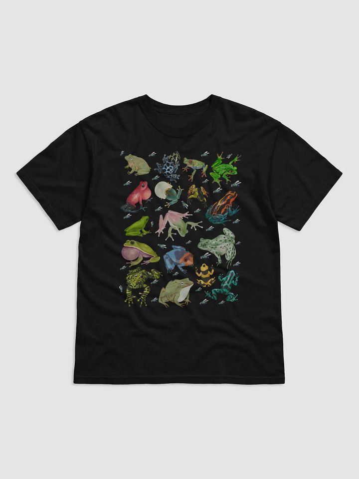 Frog Frenzy Illustrated Adult T-Shirt product image (1)