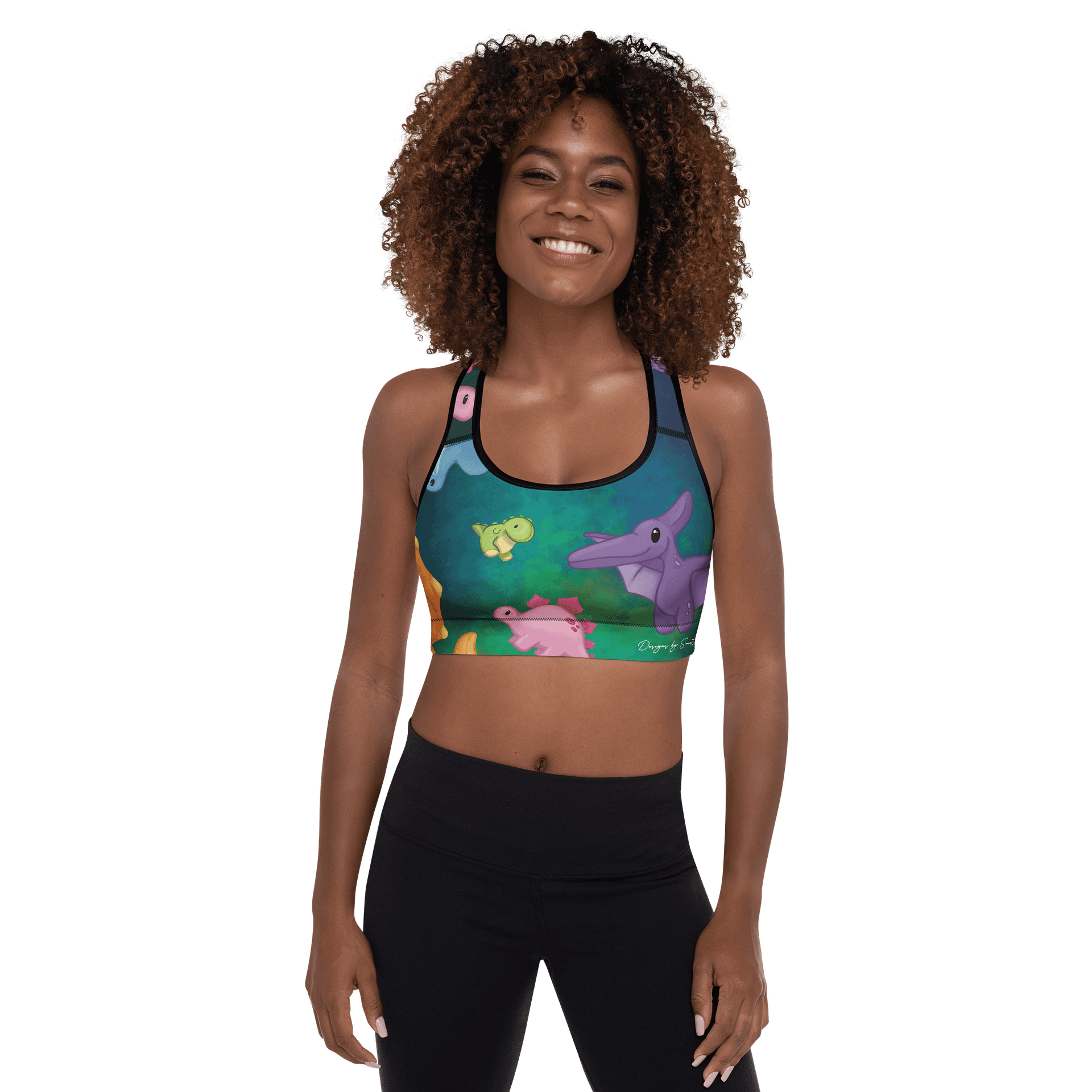 Cozy Plushie Dino Sports Bra product image (4)