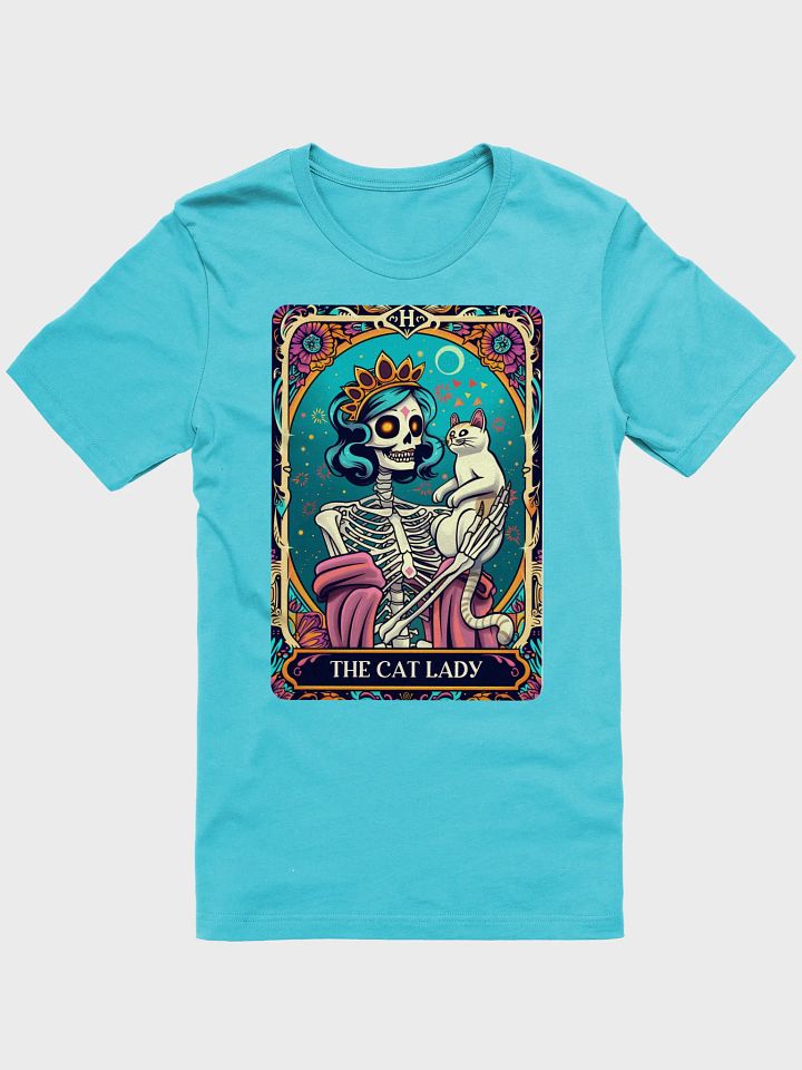 Cat Lady Tarot Card Tee product image (4)