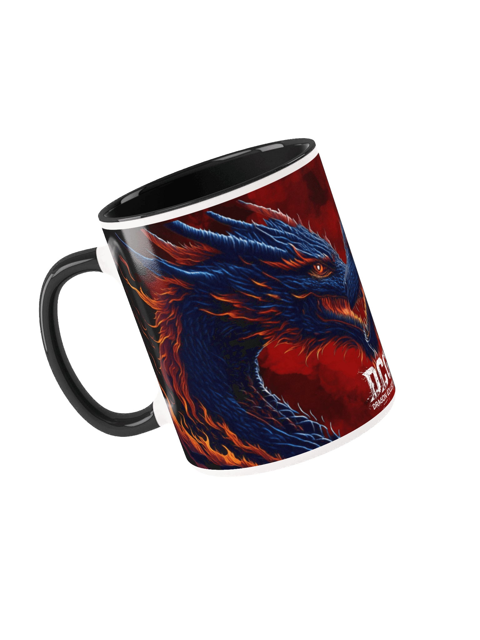 Fiery Dragon Symmetry Ceramic Mug product image (9)