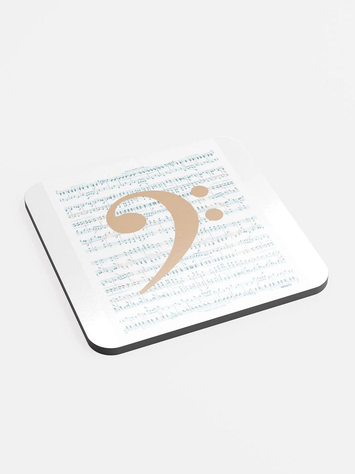 bass clef on sheet music product image (2)
