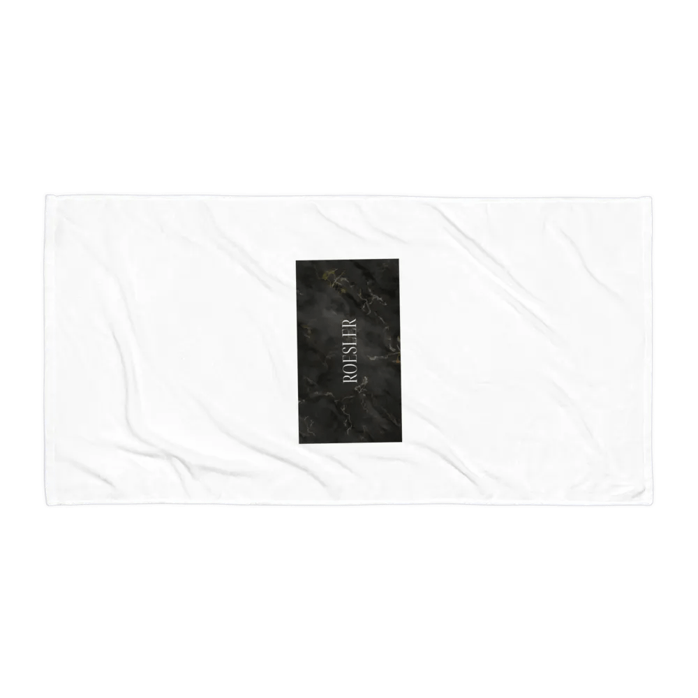 Golden Marble Personalized Towel product image (1)