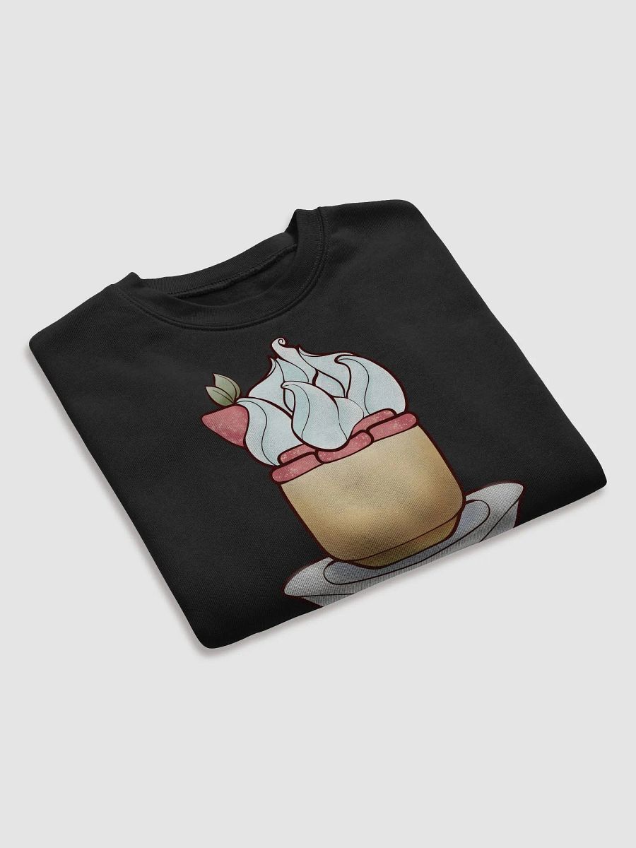 Strawberry Shortcake Fleece Sweat Shirt Crop Top product image (7)