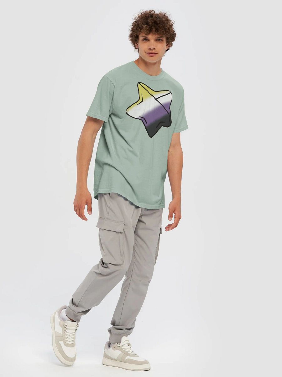 Non Binary Pride Folding Star T Shirt product image (68)