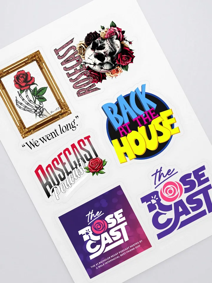 Rosecast Sticker Sheet product image (1)