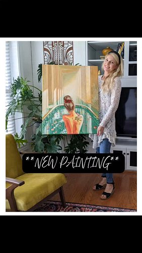 SELF LOVE

I painted this after a recent dream where I found myself in a serene, spa-like setting with tall marble walls, smo...