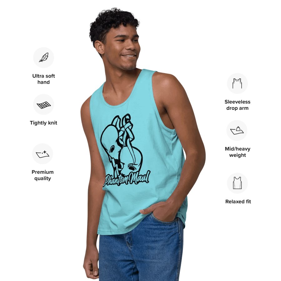 Black Logo Men's Tank Top product image (12)