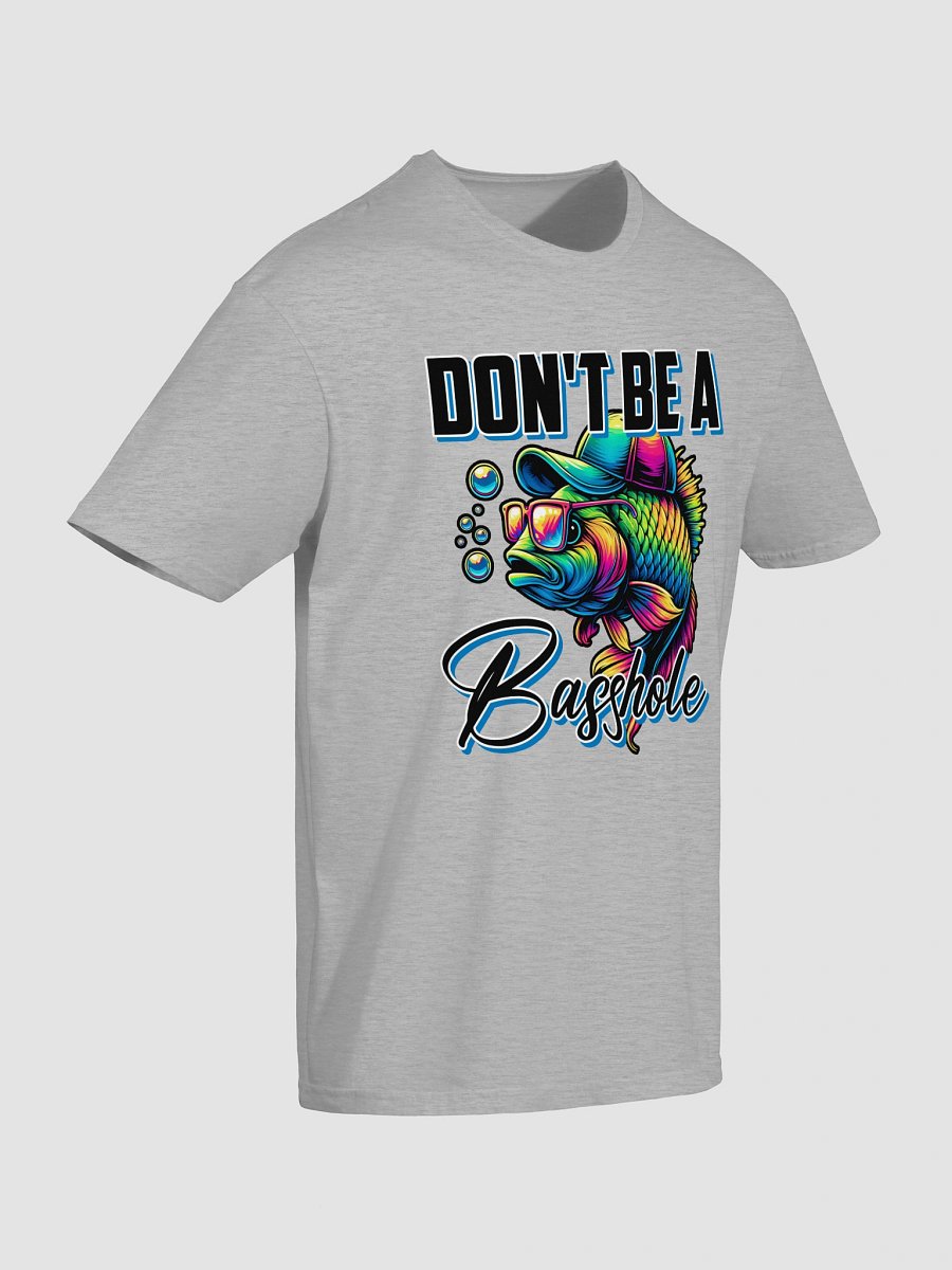 Don’t Be a Basshole Funny Fishing Shirt | Fisherman T-Shirt | Humor Gift for Men | Outdoor Fishing Tee | Bass Fishing Shirt product image (3)