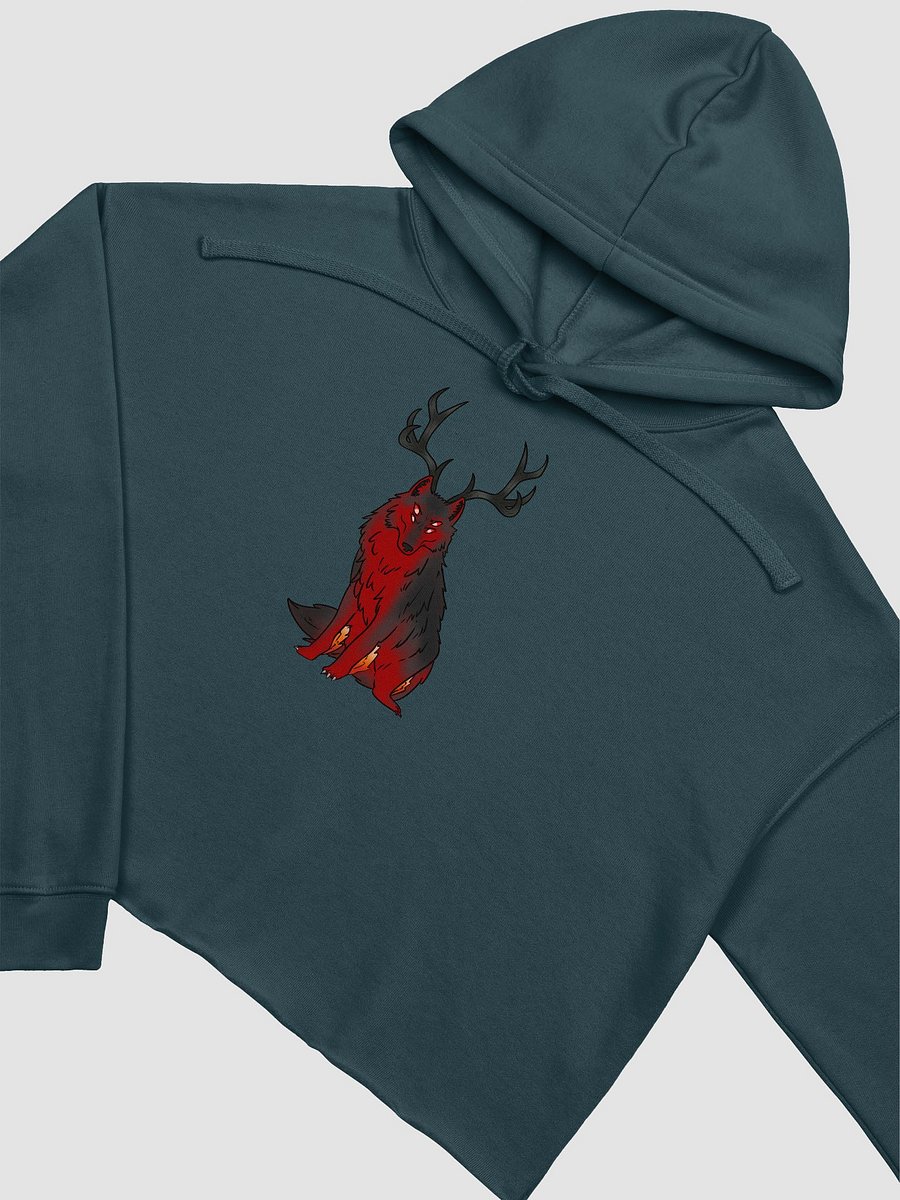 Fleece Crop Hoodie - Welcome To The Fire Pit product image (14)