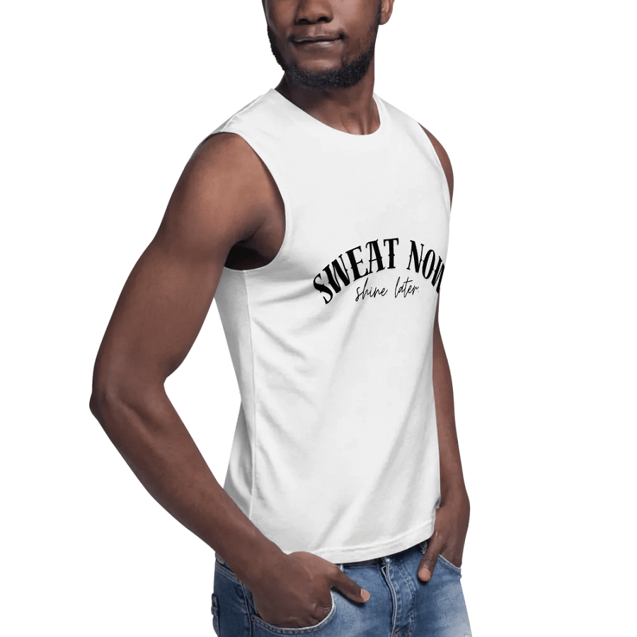 Bella+Canvas Muscle Tank ⚪️ Sweat now, shine later product image (8)