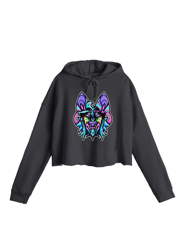 MatchaEXE Symmetrical Icon Cropped Hoodie product image (1)