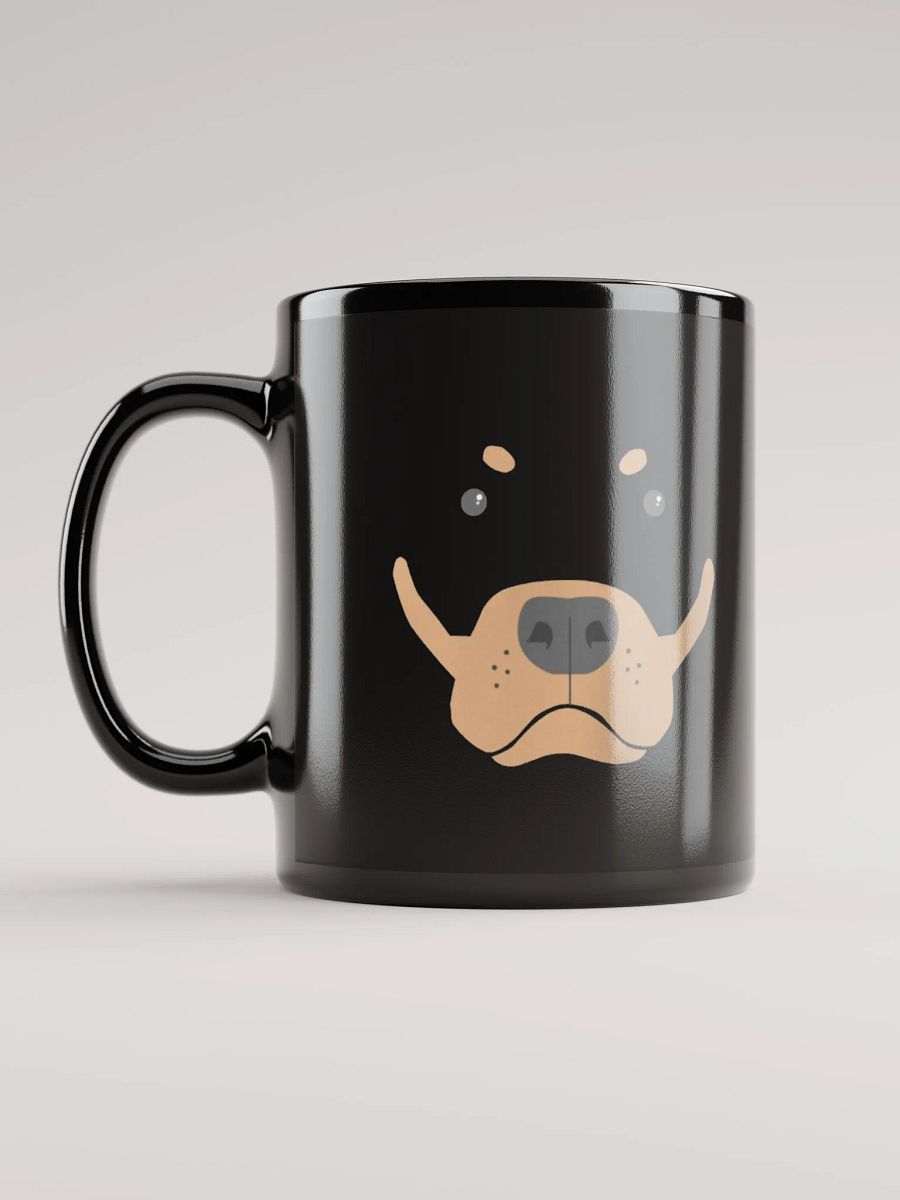 DIY Cartoon Rottweiler Face Mug Kit product image (12)