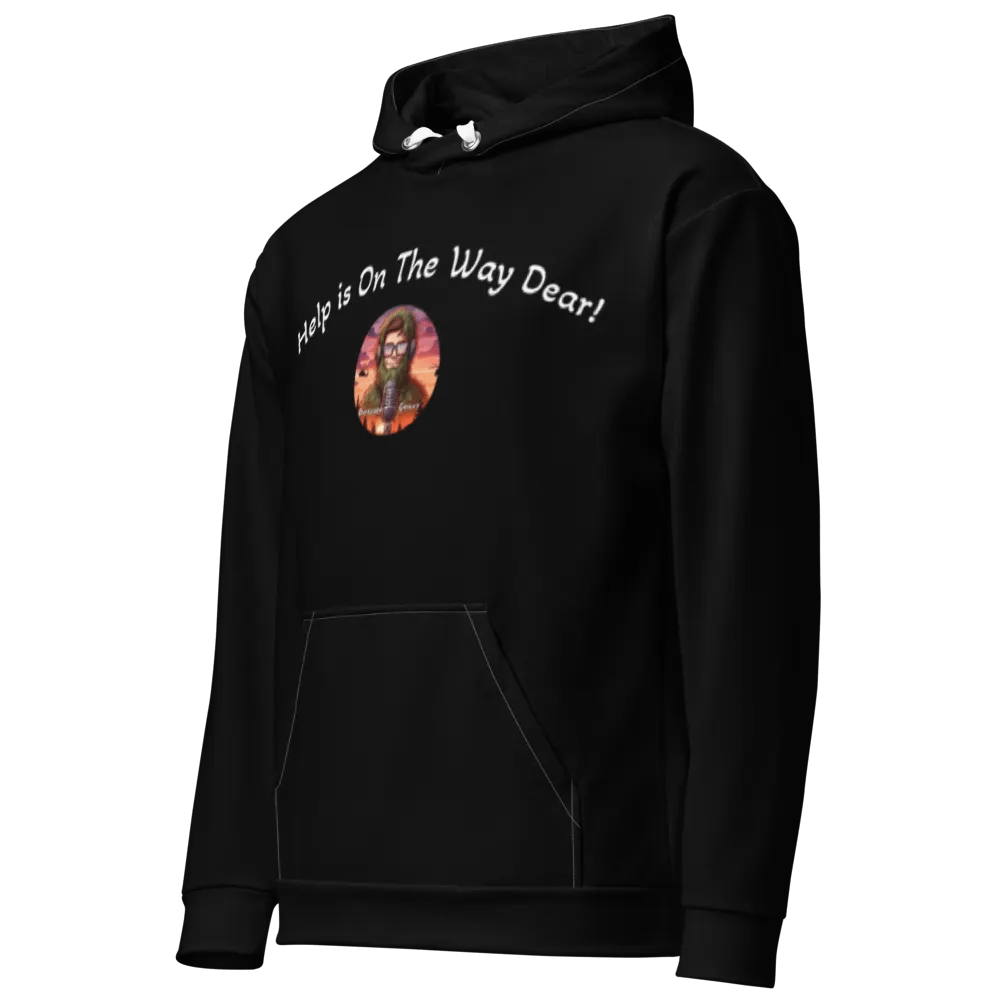 Help is on the way dear hoodie product image (7)