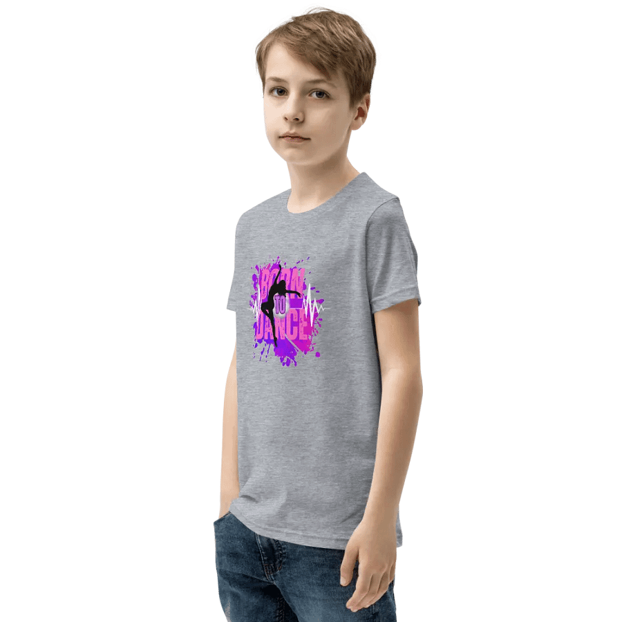 Born to Dance Her Silhouette Dynamic Dance Youth T-Shirt product image (12)