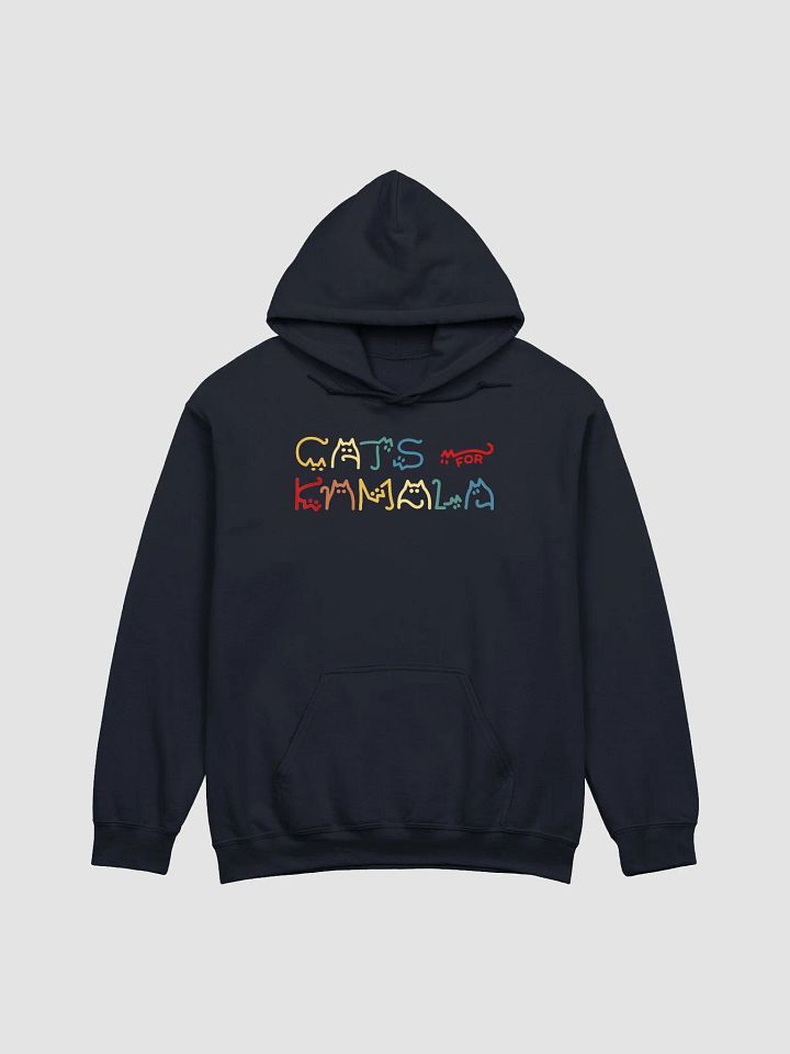 CATS FOR KAMALA UNISEX HOODIE product image (1)