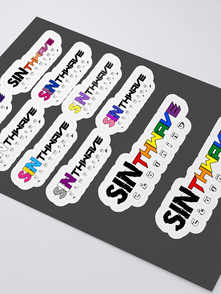 SINthwave Pride Sticker Set product image (2)
