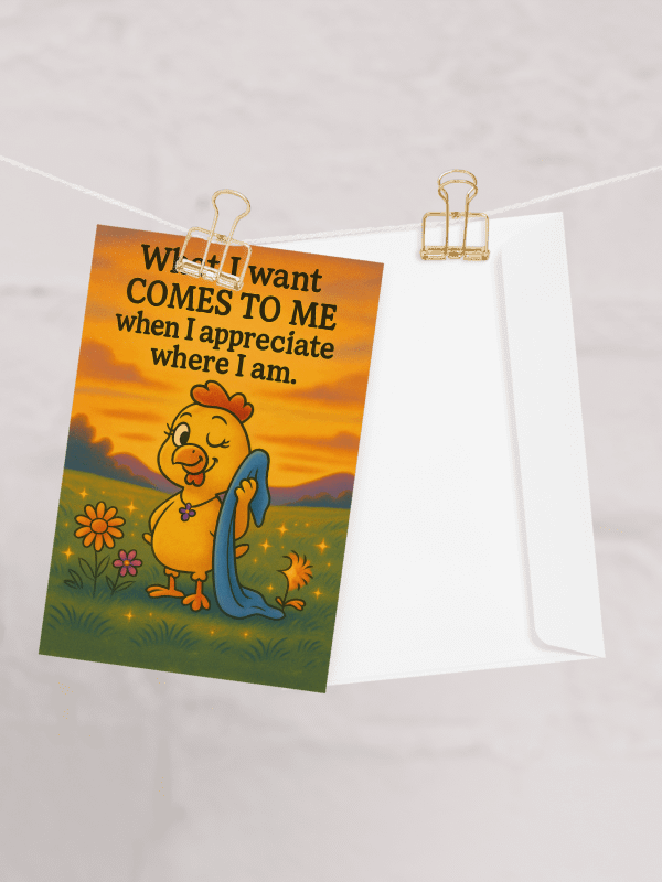 Abrahen Chicks - What I Want - Card product image (1)