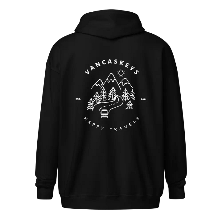 Unisex Heavy Blend Zip Hoodie (Front & Back Design) product image (4)