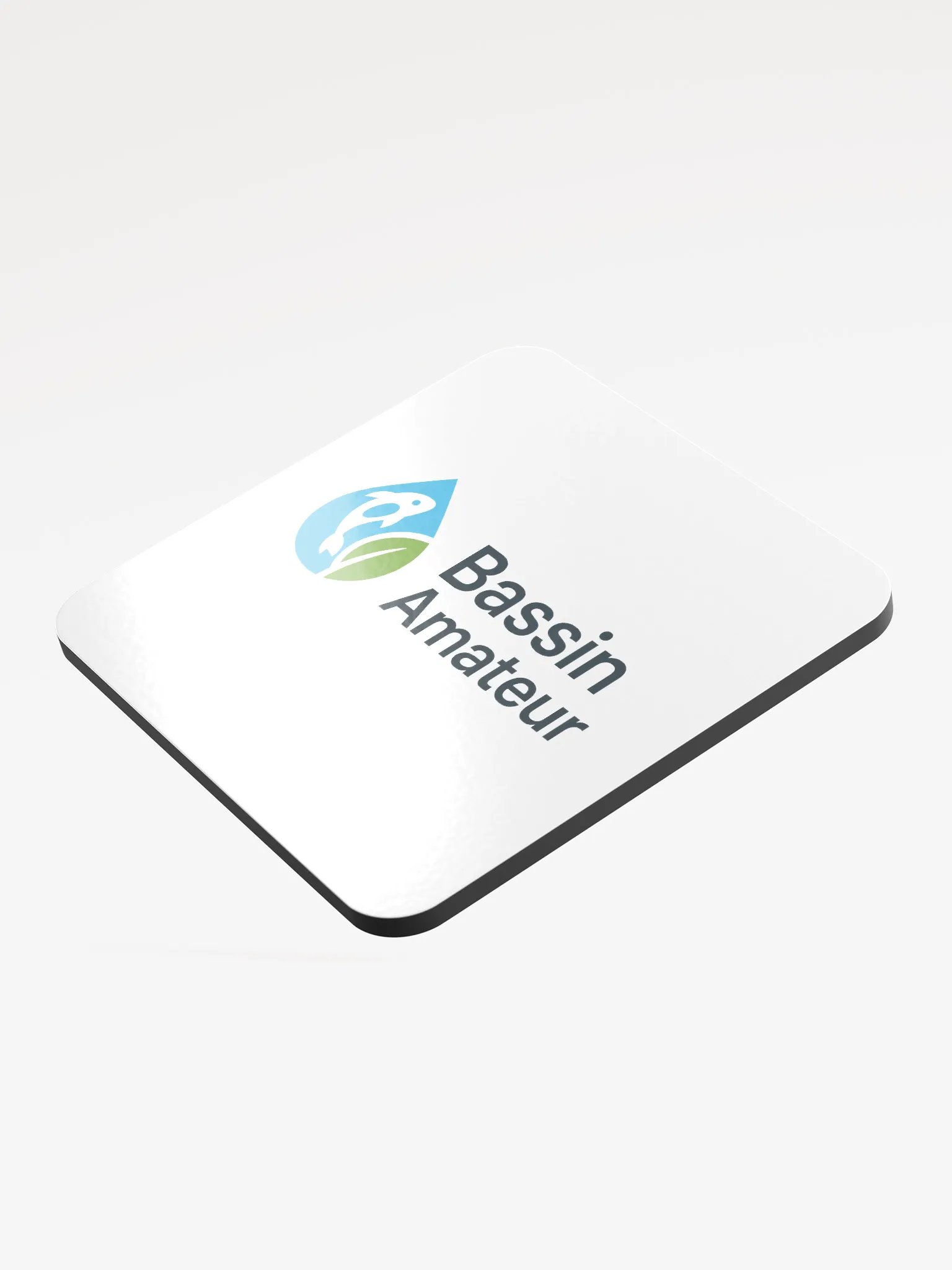 Sous-verre Bassin Amateur – Accessoire design pour passionnés de bassins et carpes koï product image (3)