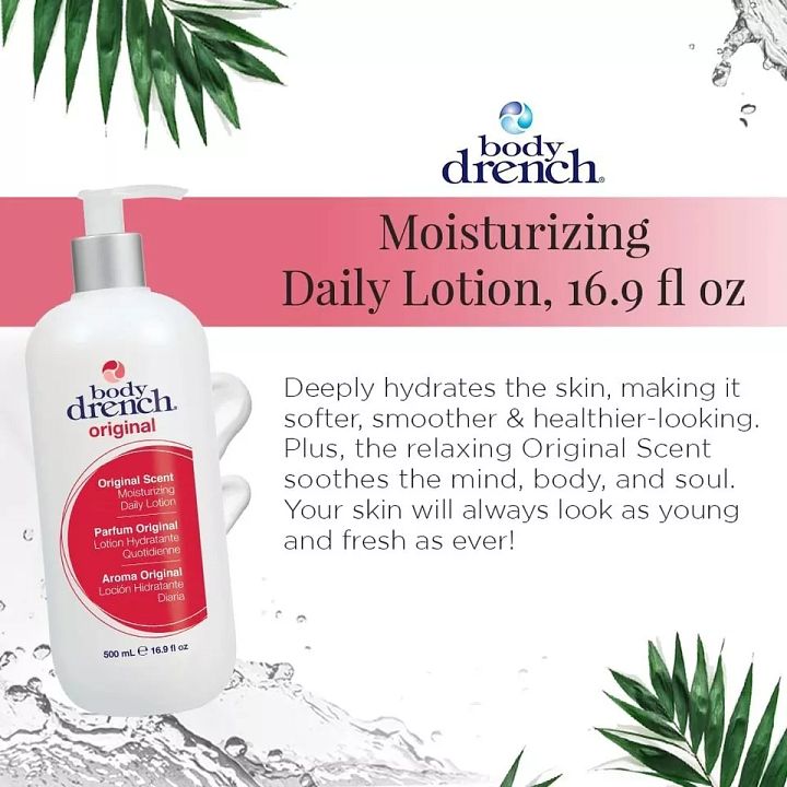 Body Drench Moisturizing Lotion for all skin types 16.9 oz (2 Bottles) product image (2)