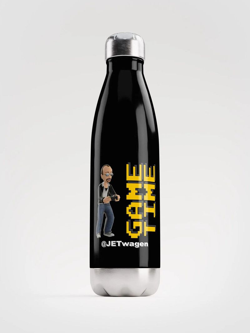 Game Time - Stainless Water Bottle