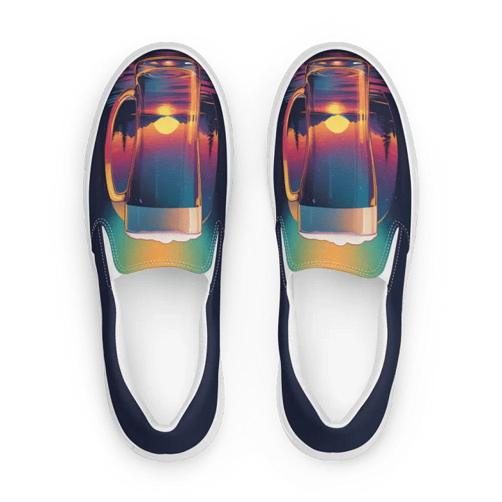Beer Sunset Slip on Shoes product image (2)