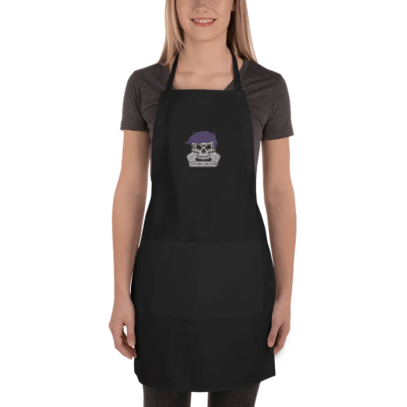Enigma Nation Embroidered Cooking Apron