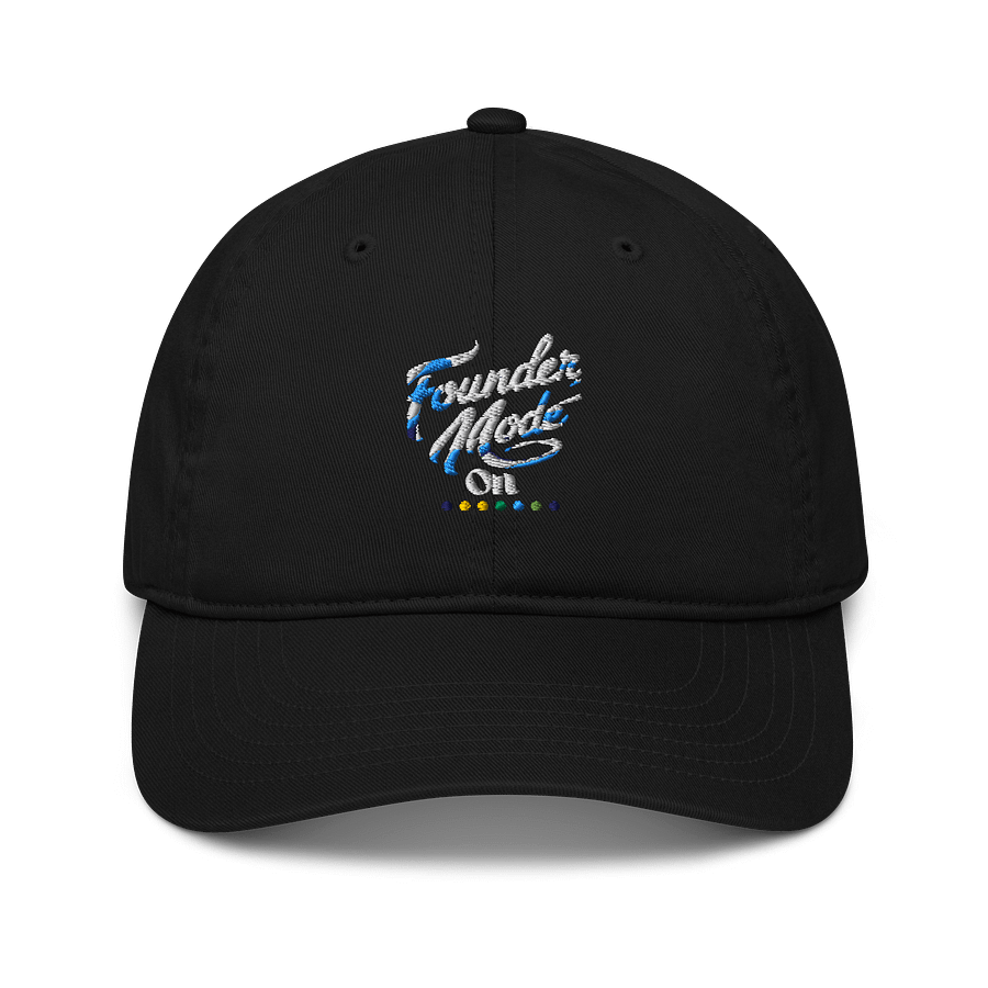 Founder Mode Organic Dad Hat product image (1)