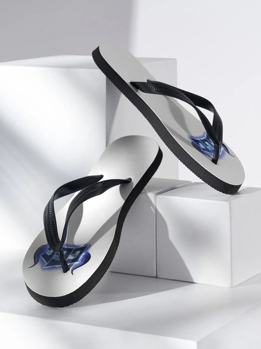 GGG Fire Logo Flip Flops product image (2)