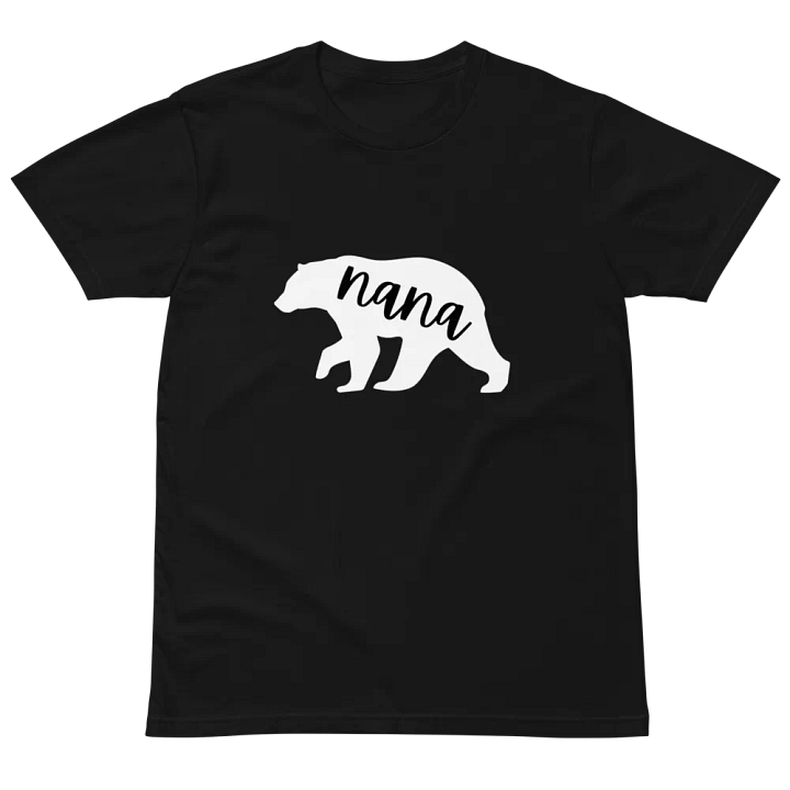 Nana Bear Silhouette Unisex Premium T-Shirt product image (2)