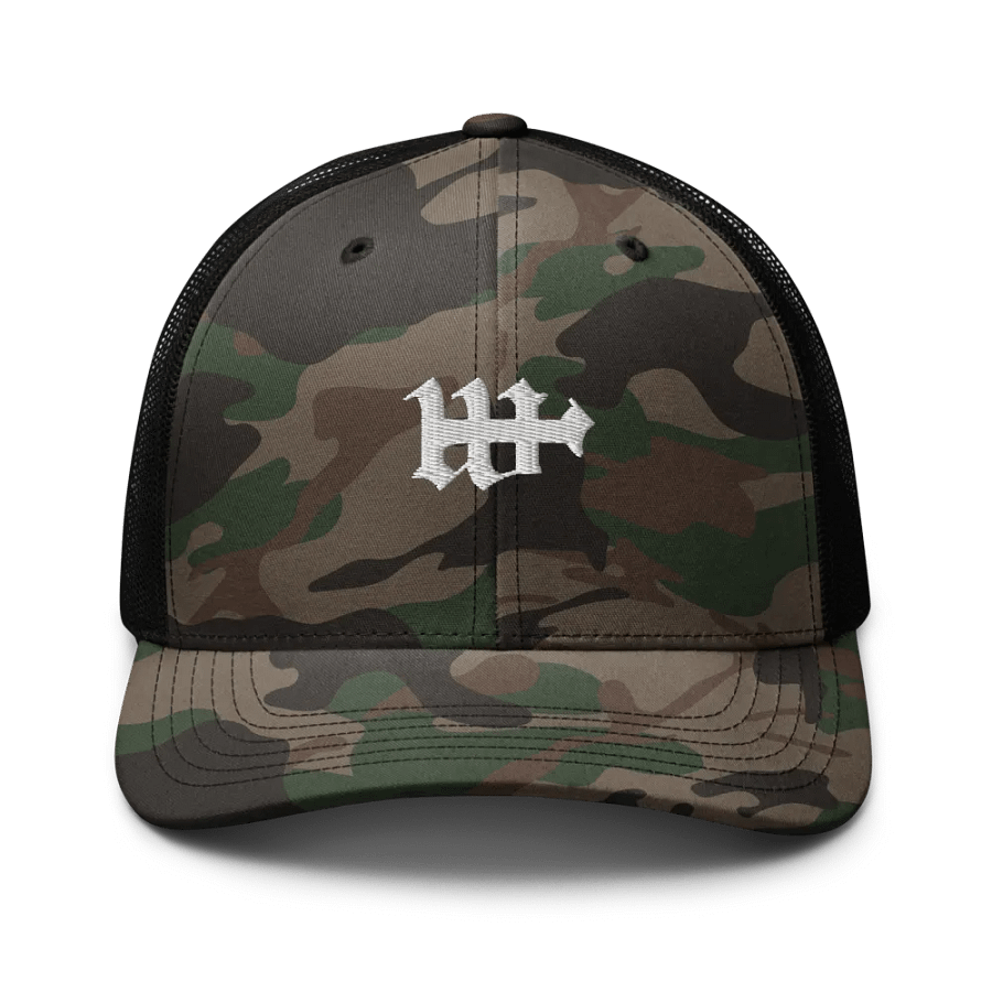 FD x WT - Camo Trucker Hat product image (1)