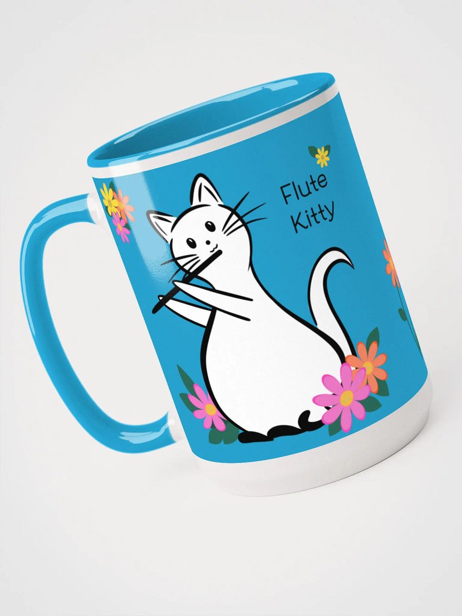 Flute Kitty Mug 15 oz - C Flute product image (4)
