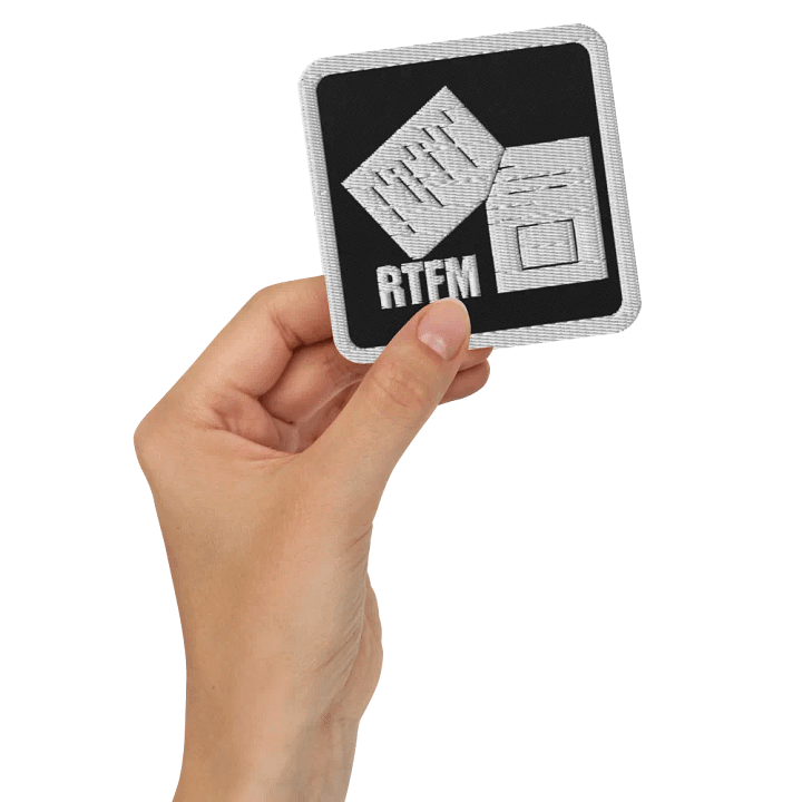 RTFM Embroidered Patch product image (2)