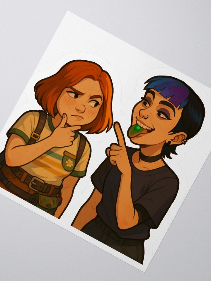 Lost Records: Bloom & Rage; Swann x Nora Sticker product image (2)
