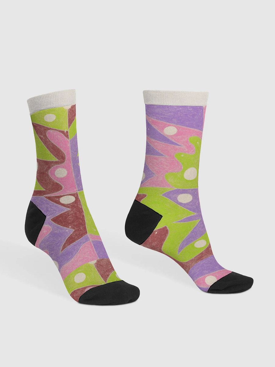 Cartoon College 3 crew socks product image (4)