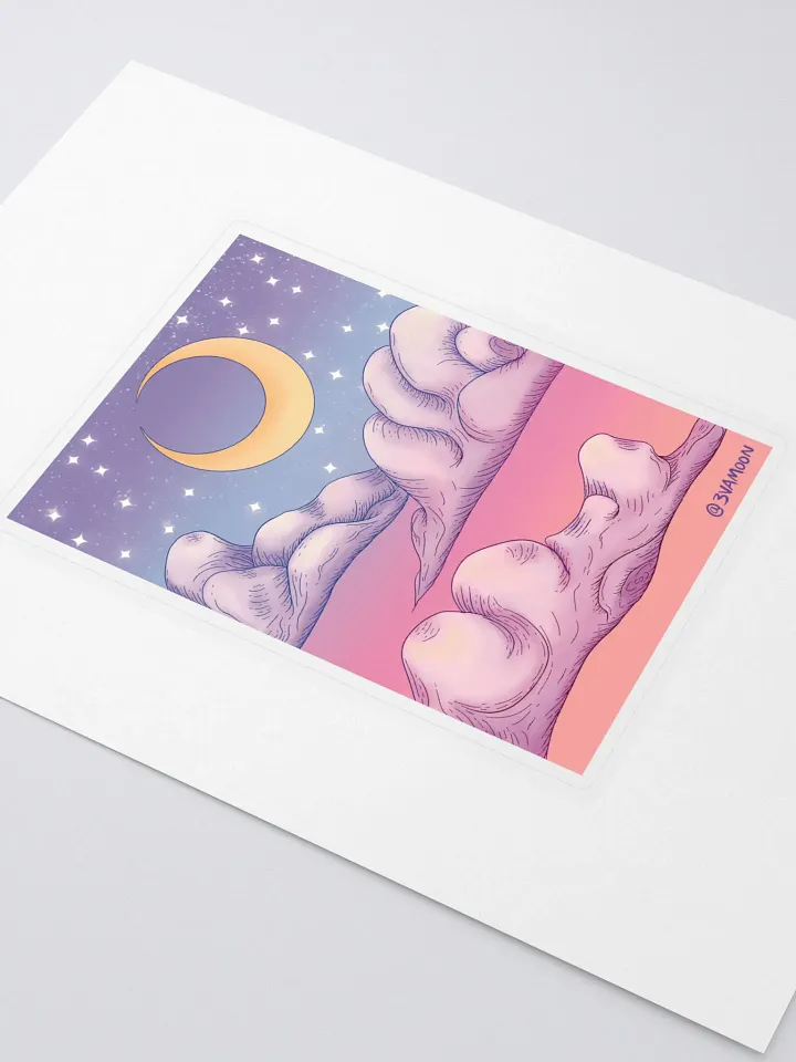 Pastel Sky art sticker product image (2)