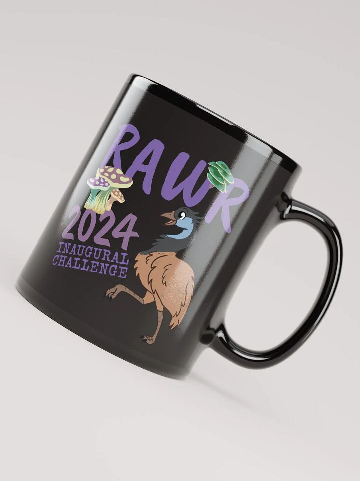 RAWR 2024 Participant's Mug - Black product image (1)