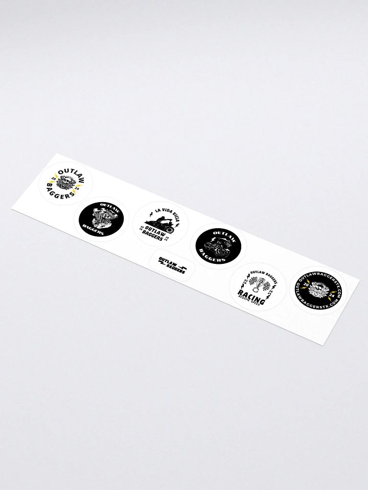 Outlaw Baggers Full Sticker Sheet product image (1)